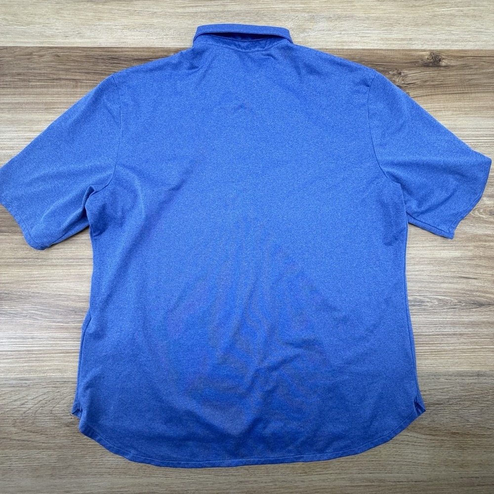Polo Ralph Lauren Men's Blue Polo Shirt Size XL Short Sleeve Metal Button Golf - Picture 5 of 7